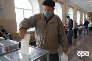Місцеві вибори в Україні відбулися 25 жовтня
