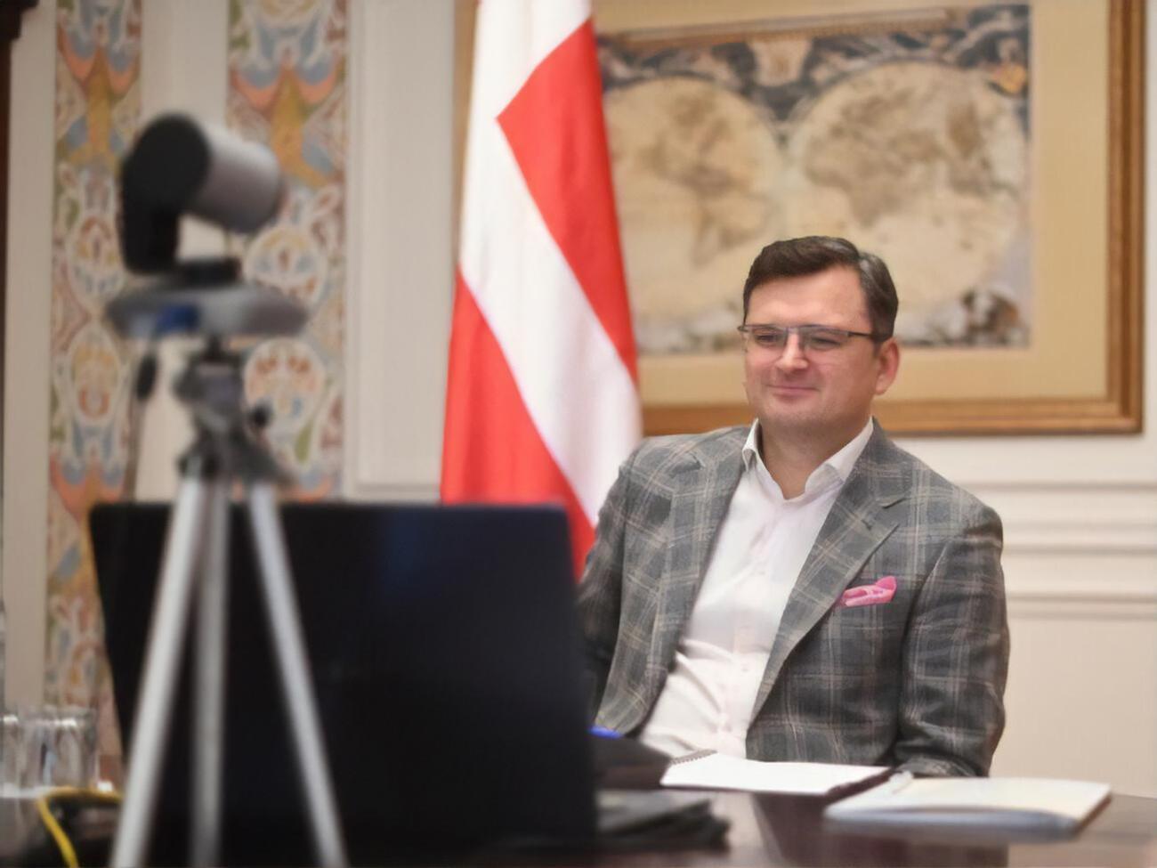 Кулеба рассказал об онлайн-встрече с главой МИД Дании