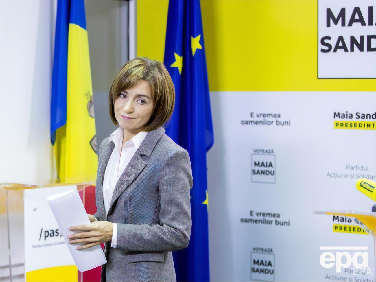 Санду розповіла про ставлення жителів Молдови до Путіна