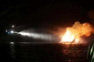 Пожежа почалася увечері 13 листопада