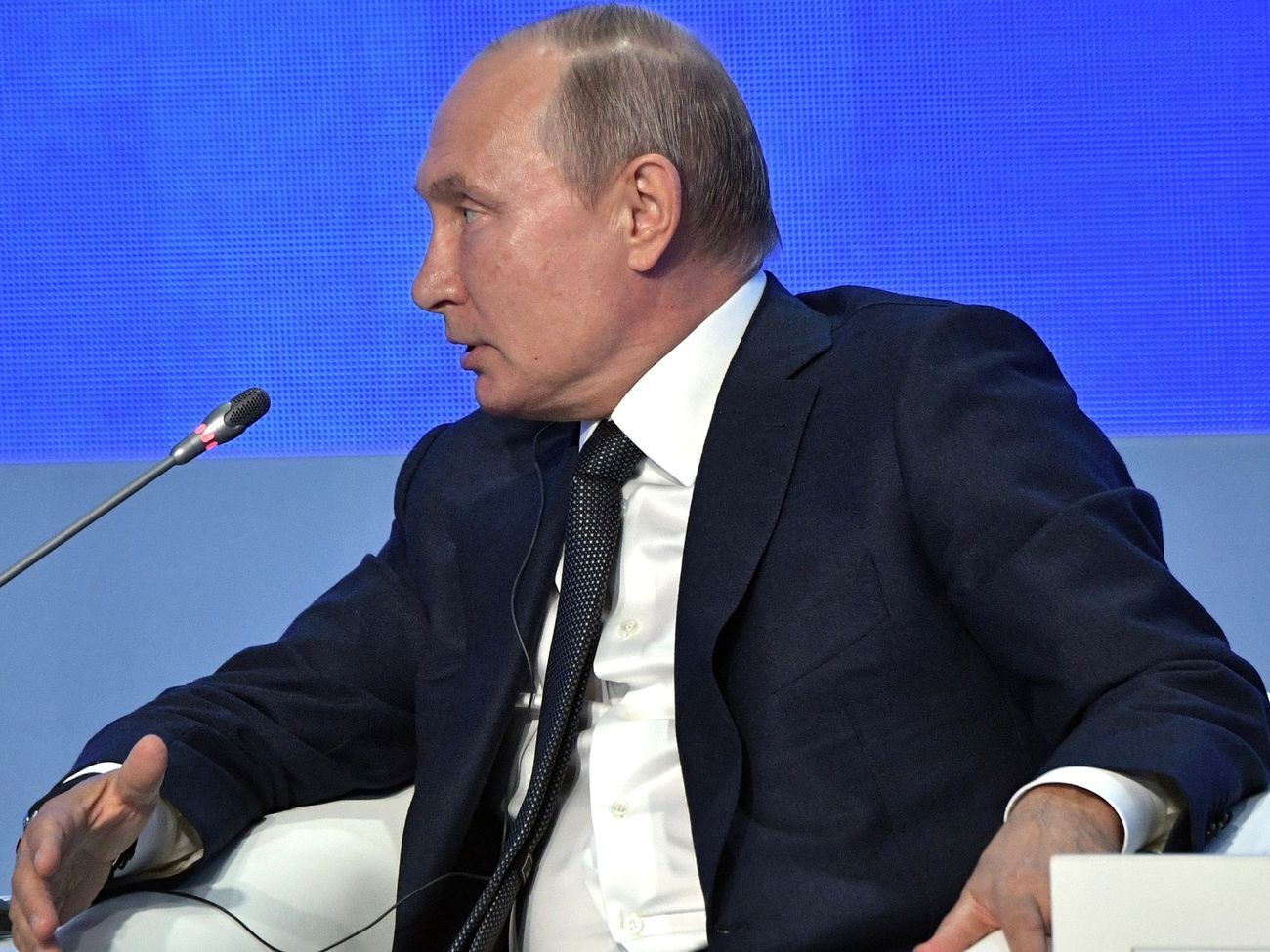 Ініціатором розмови з Алієвим був Путін (на фото)