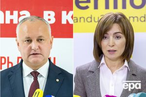 Во второй тур выборов прошли Додон (слева) и Санду (справа)