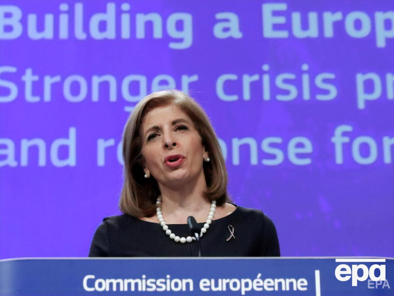 Кіріакідес заявила про готовність підвищити стійкість Євросоюзу до загроз епідемії коронавірусної інфекції