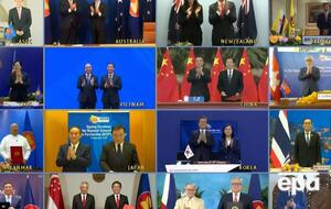 Подписание документа проходило в онлайн-режиме