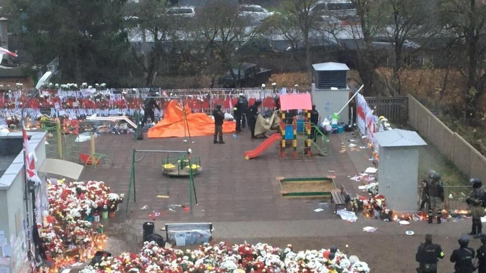 Силовики зачистили "Площу змін" за дев'ять хвилин
