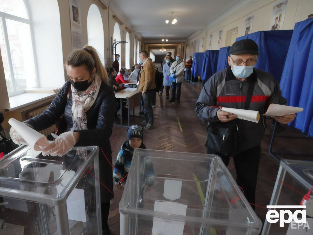 25 октября в Украине прошли местные выборы