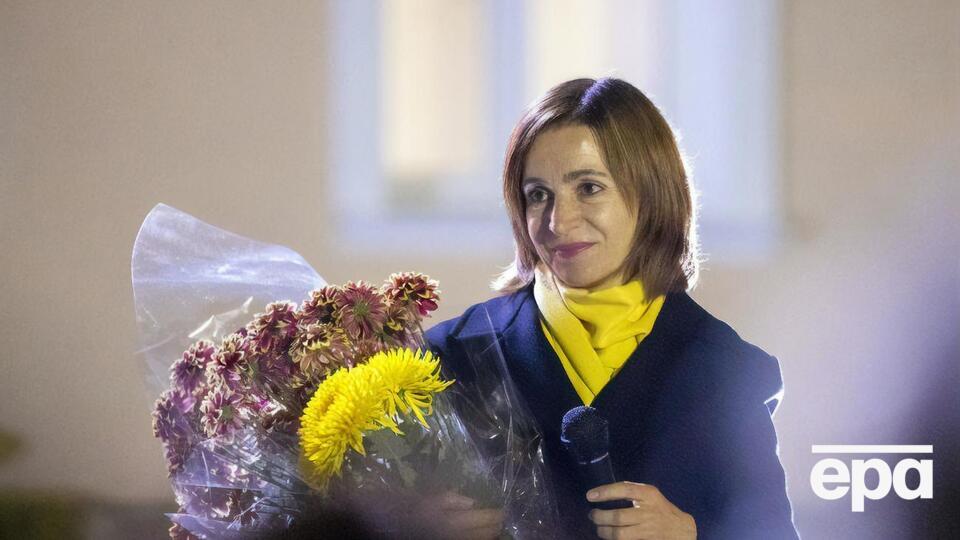 Санду стане першою жінкою на посаді президента Молдови