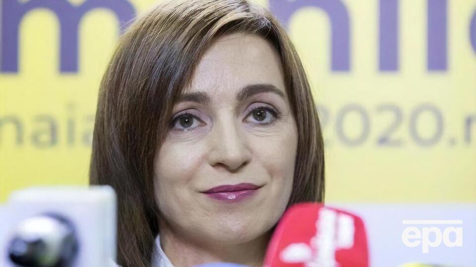 Зеленский 16 ноября поздравлял Санду с победой на выборах