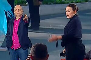 Федина (справа) требовала от Вересня (слева) извинений