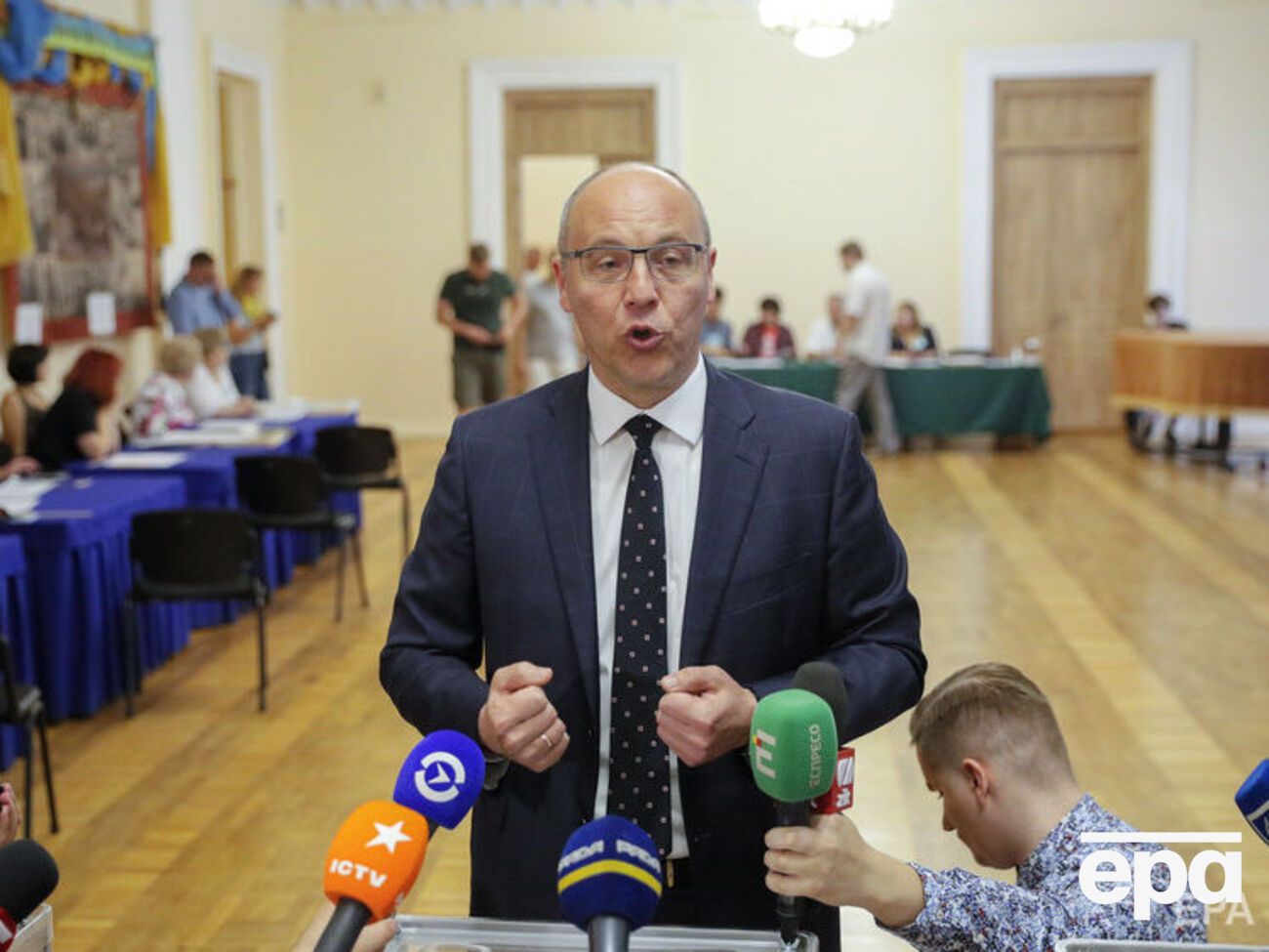 Парубий сказал, что чувствует себя хорошо
