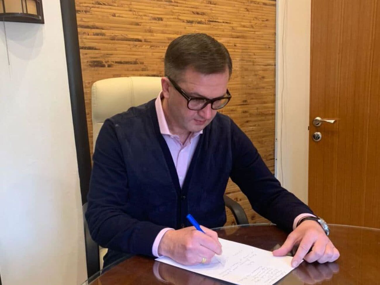 Уманский дал сегодня более чем часовое интервью Бацман