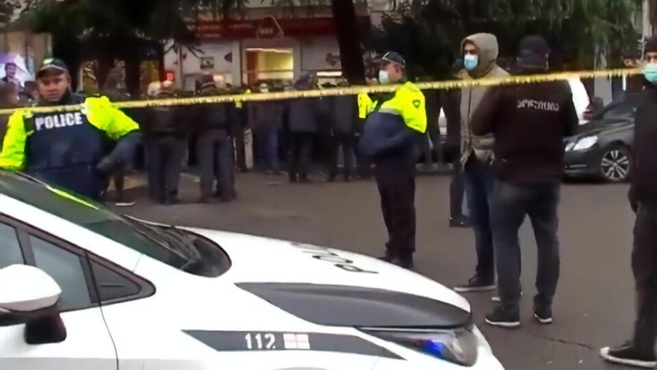 Інцидент стався на вулиці Церетелі у Тбілісі
