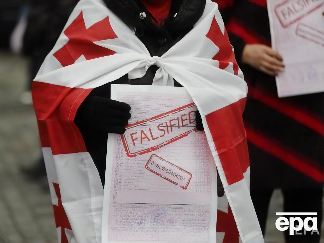 Перший тур виборів у Грузії відбувся 31 жовтня