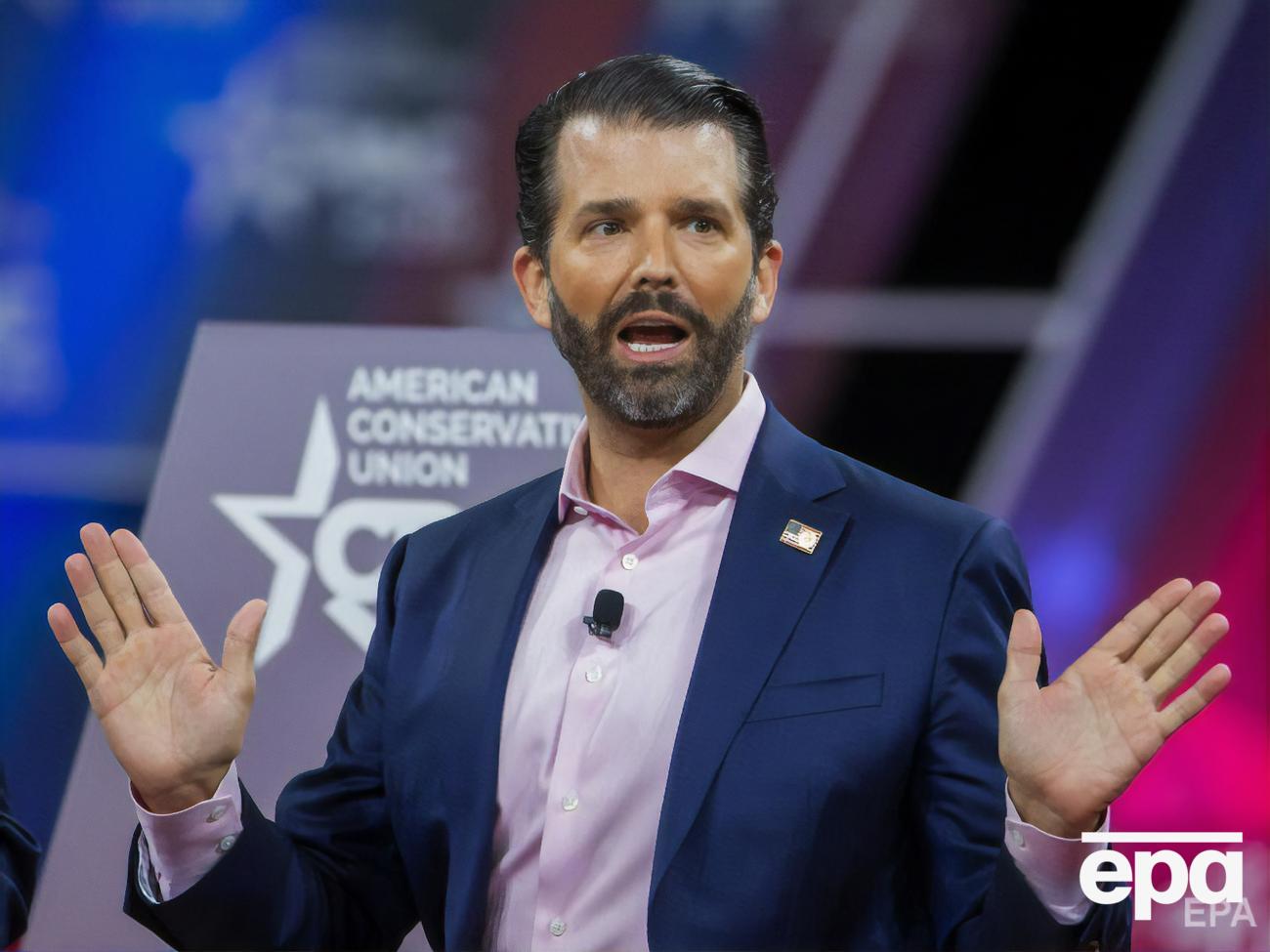 Дональд Трамп &ndash; младший ушел на самоизоляцию