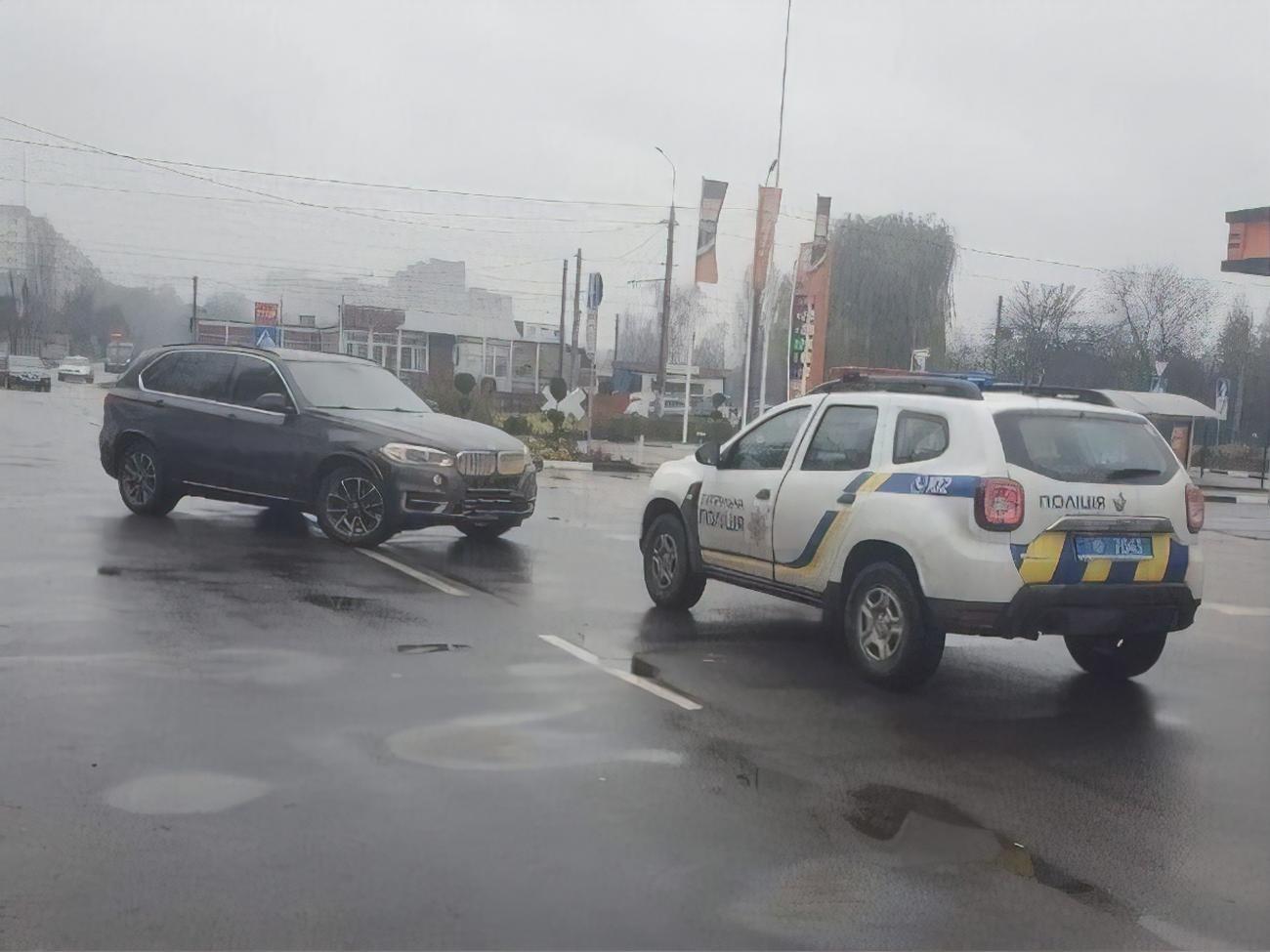 Инцидент произошел возле автозаправки