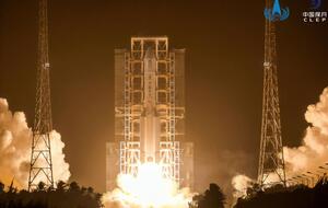 Запуск ракеты состоялся на космодроме Вэньчан