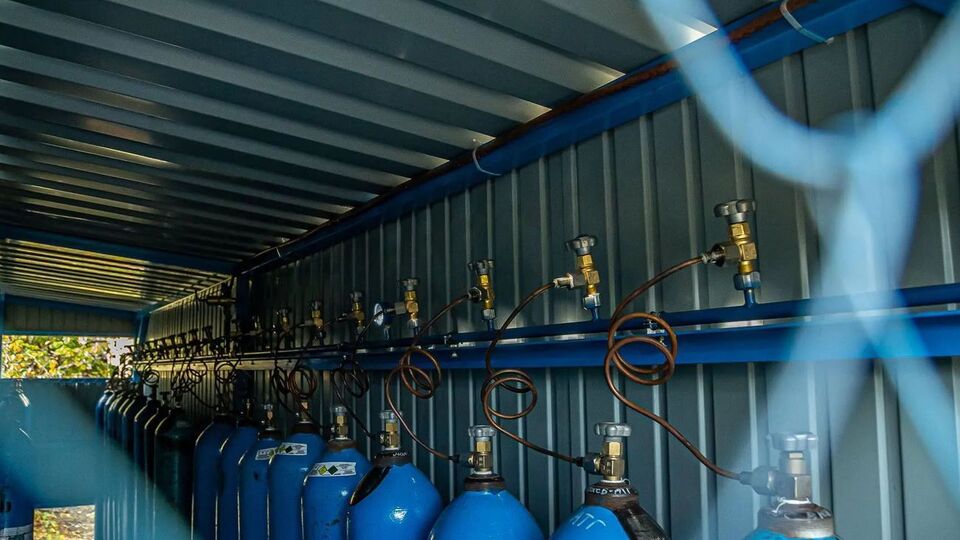На сьогодні в лікарнях під’єднано 345 кисневих точок