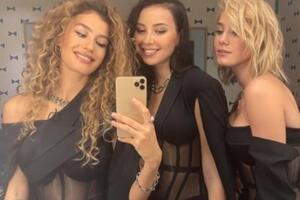 Синецкая, Тарасова и Попова спели вместе свой первый трек "Рикошет"