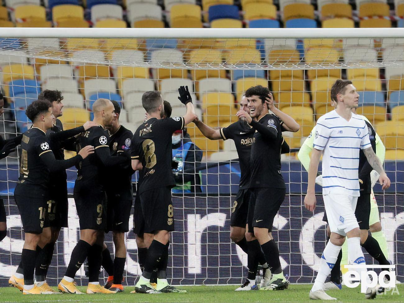 "Динамо" пропустило четыре безответных гола во втором тайме