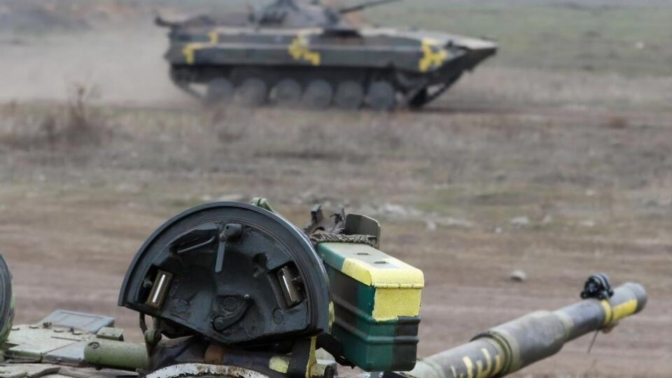 Учения проходили на полигоне Широкий Лан