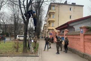Акцією хотіли показати, що Росія винна у смертях мільйонів українців під час Голодомору, сказали організатори
