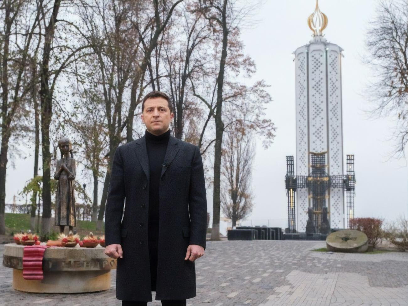 Зеленський: Наслідком Голодомору, який визнаний геноцидом проти нашого народу з боку тоталітарного сталінського режиму, стали мільйони жертв серед українців
