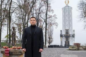 Зеленський: Наслідком Голодомору, який визнаний геноцидом проти нашого народу з боку тоталітарного сталінського режиму, стали мільйони жертв серед українців