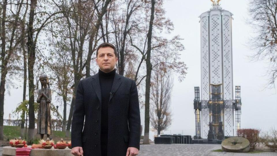 Зеленський: Наслідком Голодомору, який визнаний геноцидом проти нашого народу з боку тоталітарного сталінського режиму, стали мільйони жертв серед українців