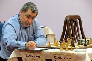 В основі фінальної партії всього серіалу був реальний шаховий поєдинок Іванчука (на фото) та американця Вольфа