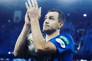 Дзюба сегодня вышел на игру с капитанской повязкой