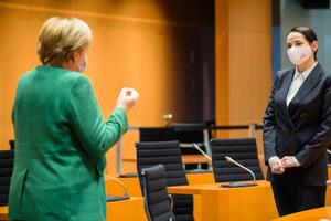Tsikhanouskaya met with Merkel on October, 6