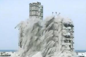 Четыре небоскреба упали за 10 секунд