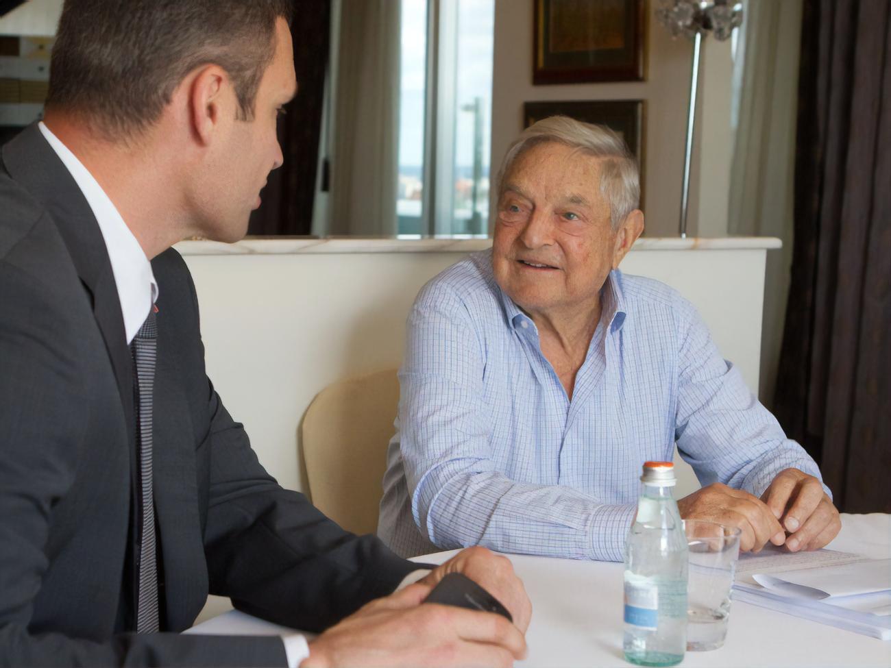 Сорос приезжал в Киев в 2014 году