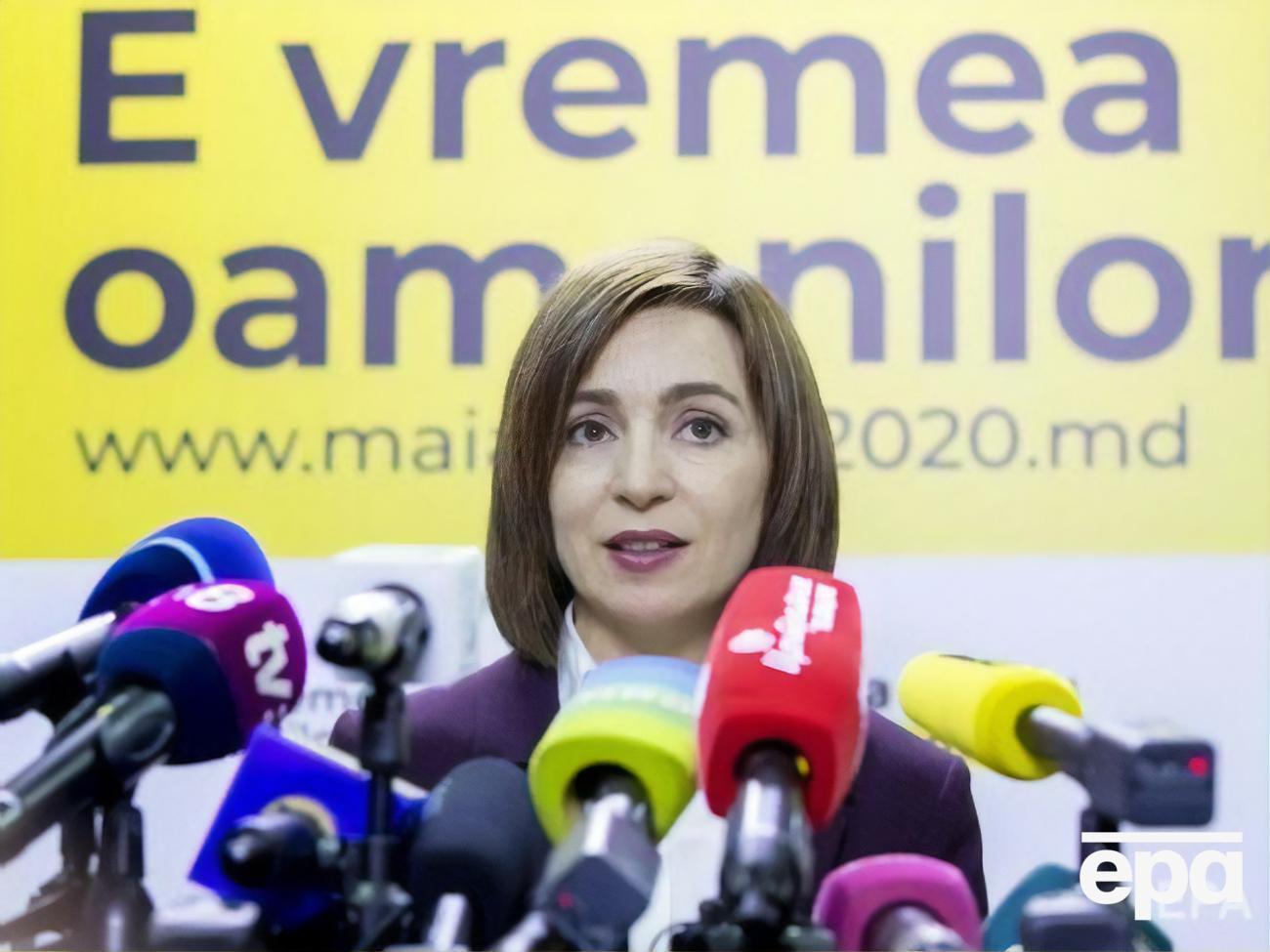 Санду перемогла у другому турі виборів президента Молдови