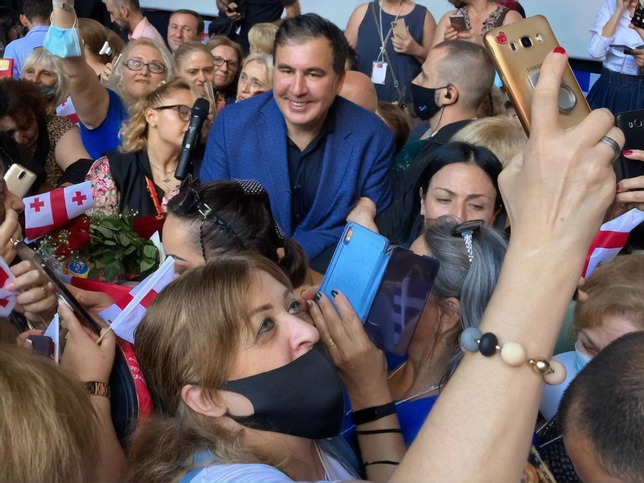 Саакашвілі закликав людей дотримуватися карантинних правил