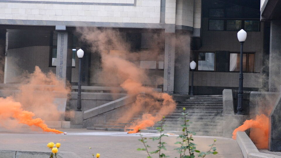 30 жовтня під КСУ відбулася акція протесту