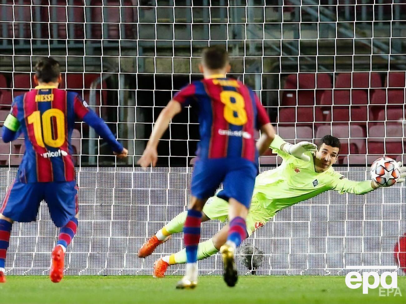 "Динамо" поступилося "Барселоні" з рахунком 2:1