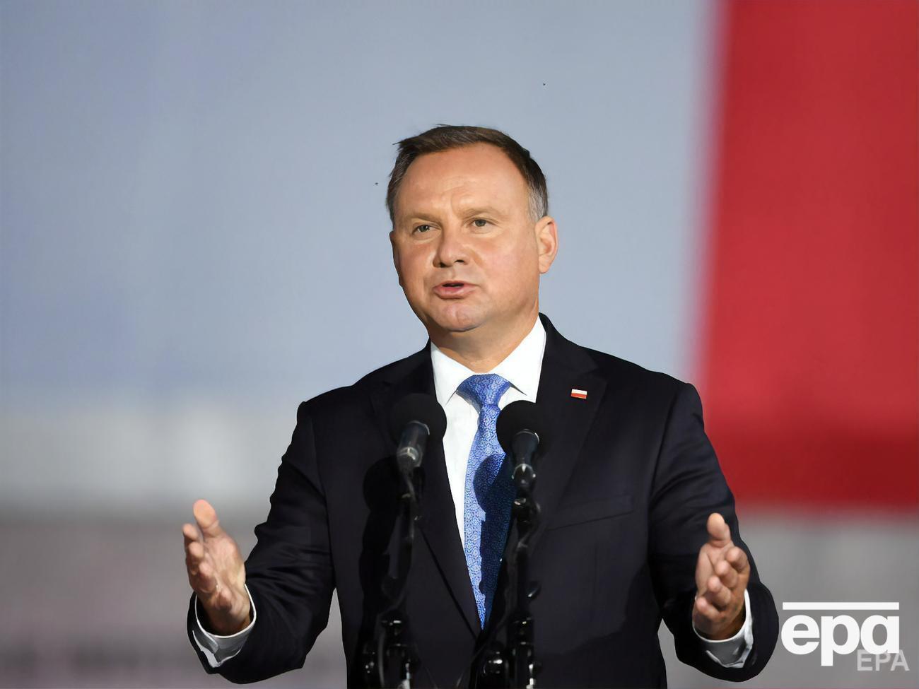 Із кінця жовтня Дуда перебував на самоізоляції