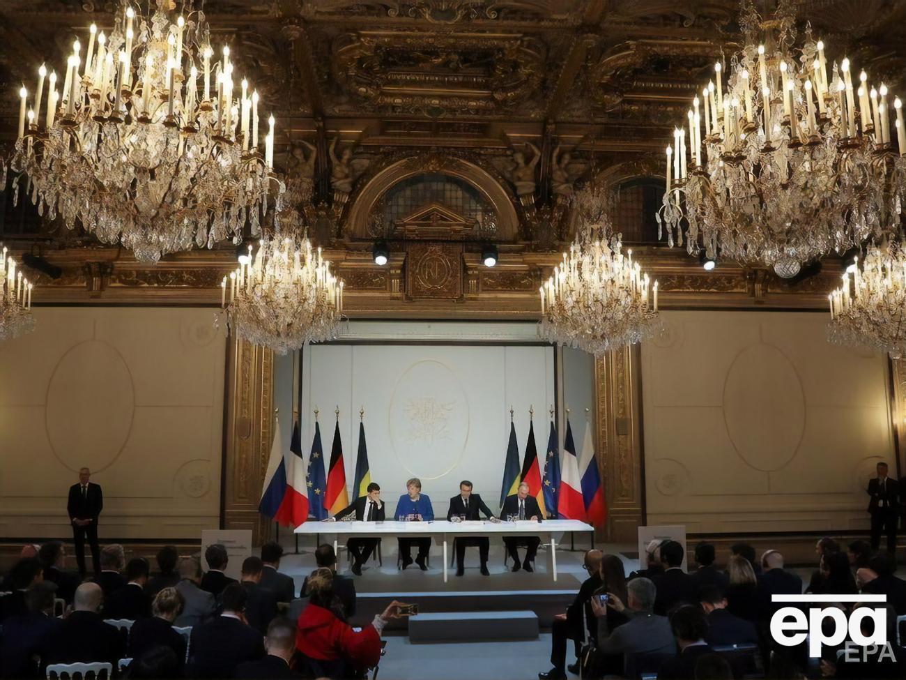 Останній саміт "Нормандської четвірки" відбувся в Парижі 9 листопада 2019 року