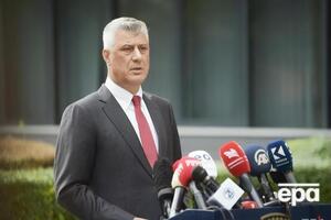 Прежде чем предстать перед Международным судом, Тачи подал в отставку