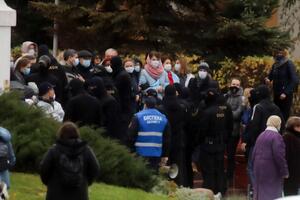 Відомо про 43 затриманих медиків у Мінську