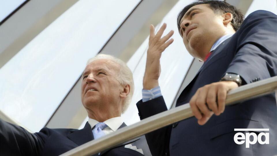 Саакашвілі привітав Байдена з обранням на пост президента США