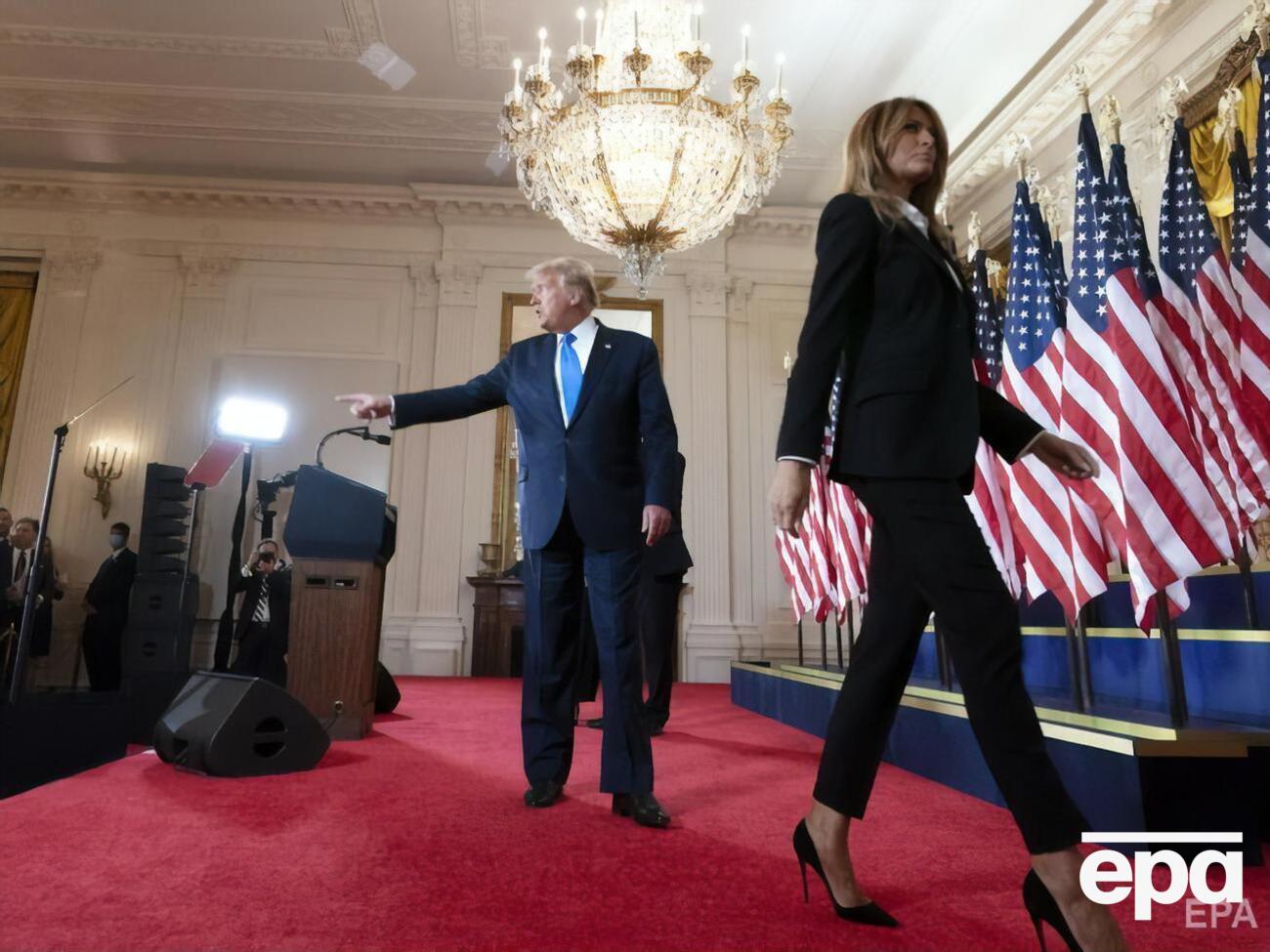 Меланія Трамп каже, що у неї чудові стосунки з чоловіком