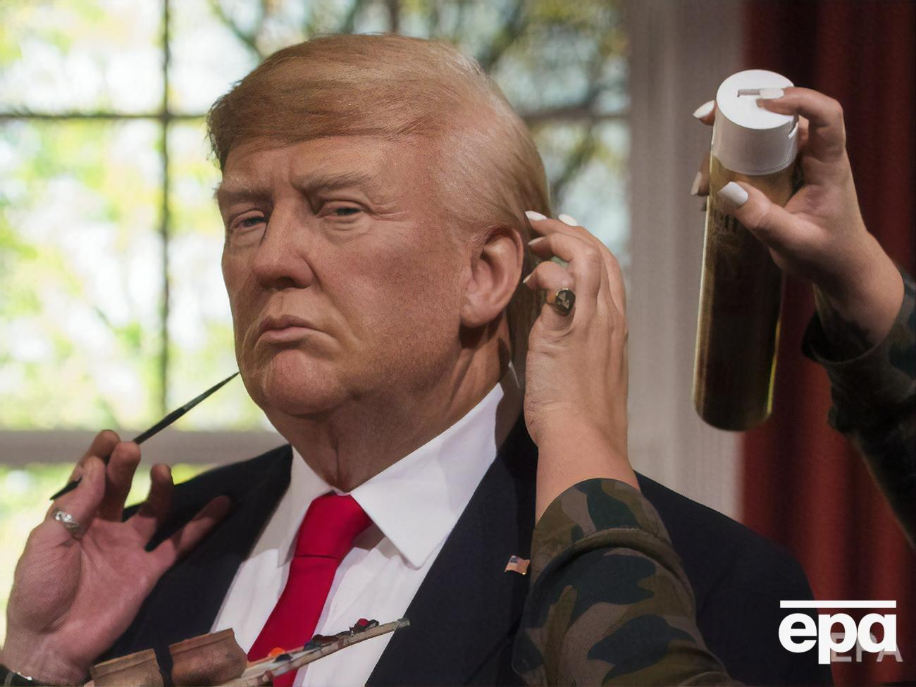 Восковая фигура Трампа появилась в музее в начале 2017 года