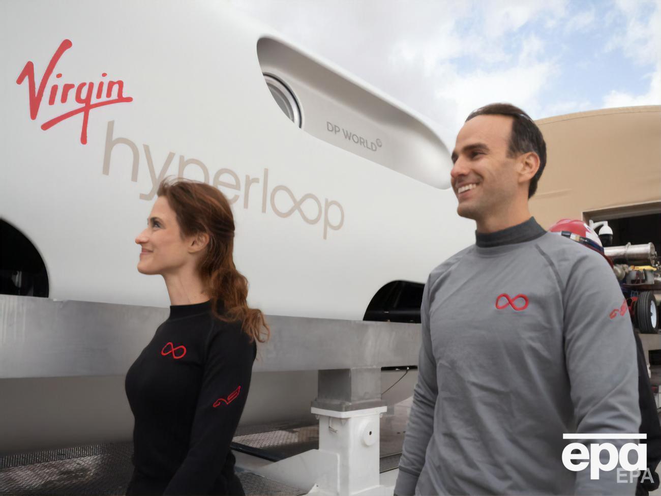 Двухместную капсулу XP-2&nbsp;транспортной системы&nbsp;Hyperloop испытали на полигоне в штате Невада