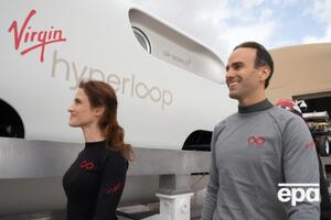 Двухместную капсулу XP-2 транспортной системы Hyperloop испытали на полигоне в штате Невада