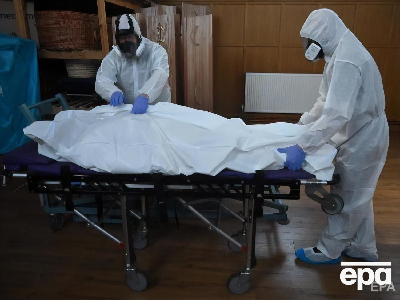 Протягом тижня в Англії та Уельсі від COVID-19 померло 2697 осіб