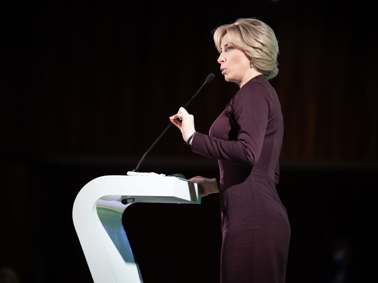 Ирина Верещук:&nbsp;Многие из наших пленников вернулись из плена домой. Но главное &ndash; это устойчивое прекращение огня