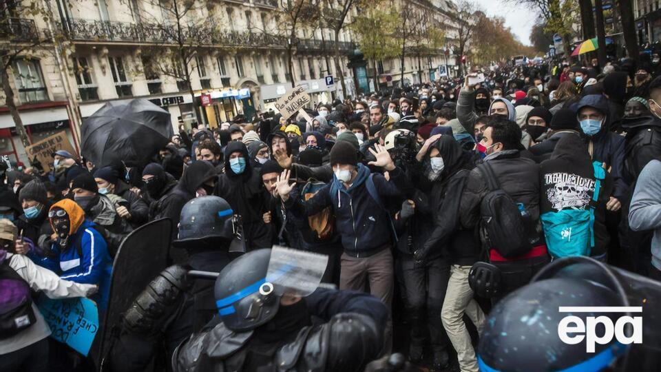 Во Франции прошли акции протеста