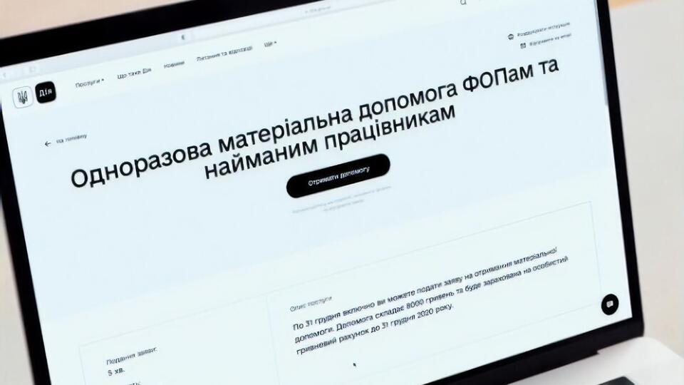 14 грудня "Дія" почала приймати заявки українців на отримання 8 тис. грн від держави